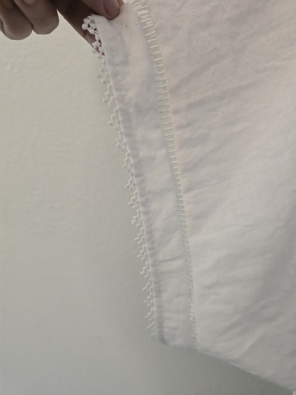ZARA White V-Neck Peasant Blouse - Picture 4 of 5